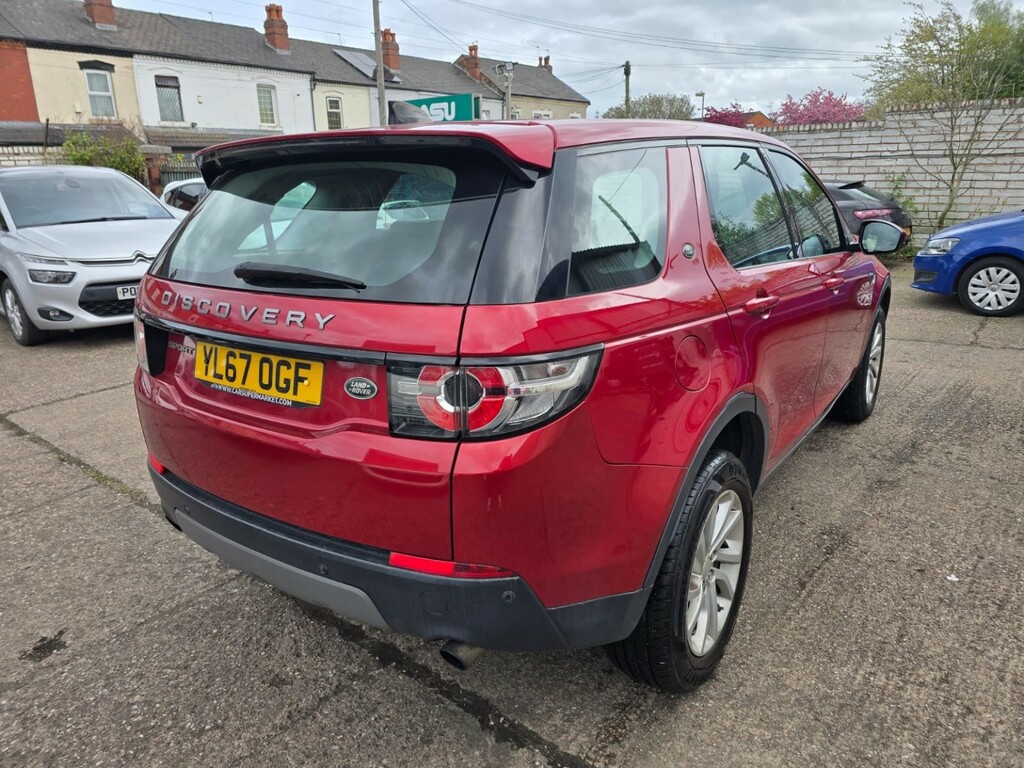 Land Rover Discovery Sport Suv 2.0 Td4 Se Tech 201767 YL67OGF Red #3
