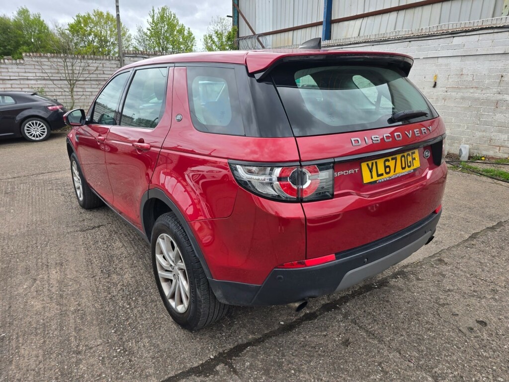 Land Rover Discovery Sport Suv 2.0 Td4 Se Tech 201767 YL67OGF Red #5