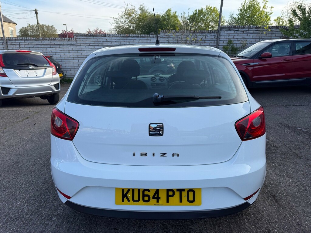 Seat Ibiza Hatchback 1.2 S 201464 KU64PTO White #4