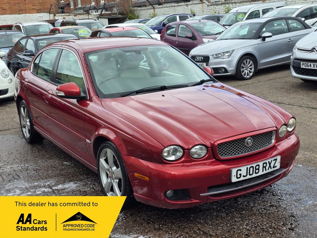 Jaguar X-Type Saloon 2.2 D Dpf Se 200808 Red