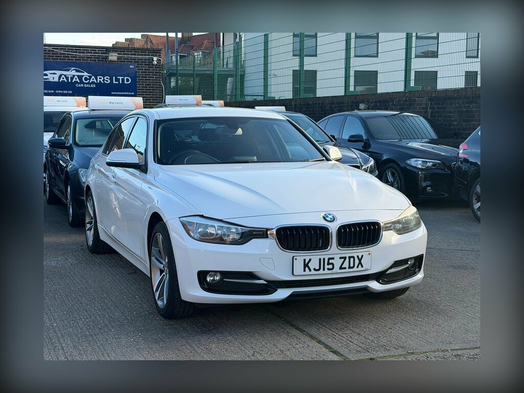 BMW 3 Series 2.0 320D Sport Euro 6 Ss KJ15ZDX White #2