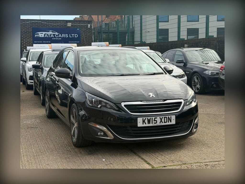 Peugeot 308 SW 2.0 Bluehdi Allure Euro 6 Ss Black #2