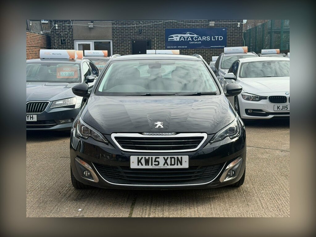 Peugeot 308 SW 2.0 Bluehdi Allure Euro 6 Ss Black #3
