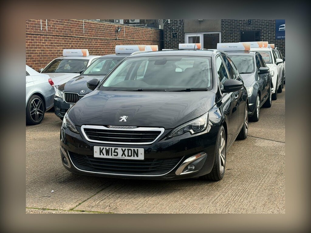 Peugeot 308 SW 2.0 Bluehdi Allure Euro 6 Ss Black #4