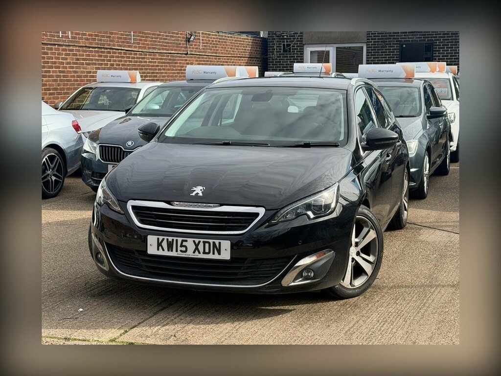 Peugeot 308 SW 2.0 Bluehdi Allure Euro 6 Ss Black #5