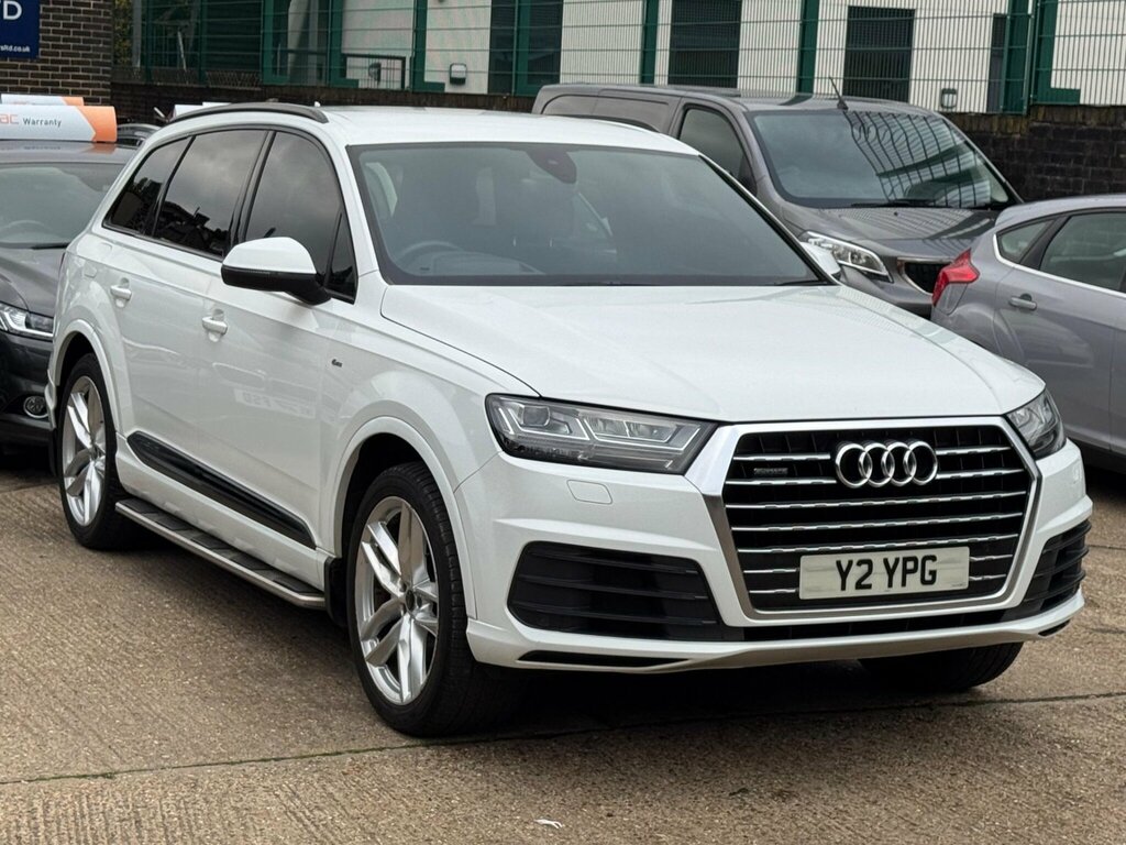 Audi Q7 3.0 Tdi V6 S Line Tiptronic Quattro Euro 6 Ss 5 Y2YPG White #2