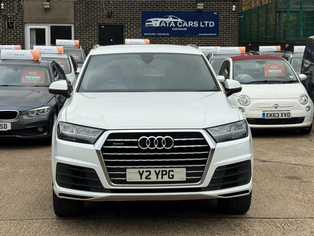 Audi Q7 3.0 Tdi V6 S Line Tiptronic Quattro Euro 6 Ss 5 Y2YPG White #3