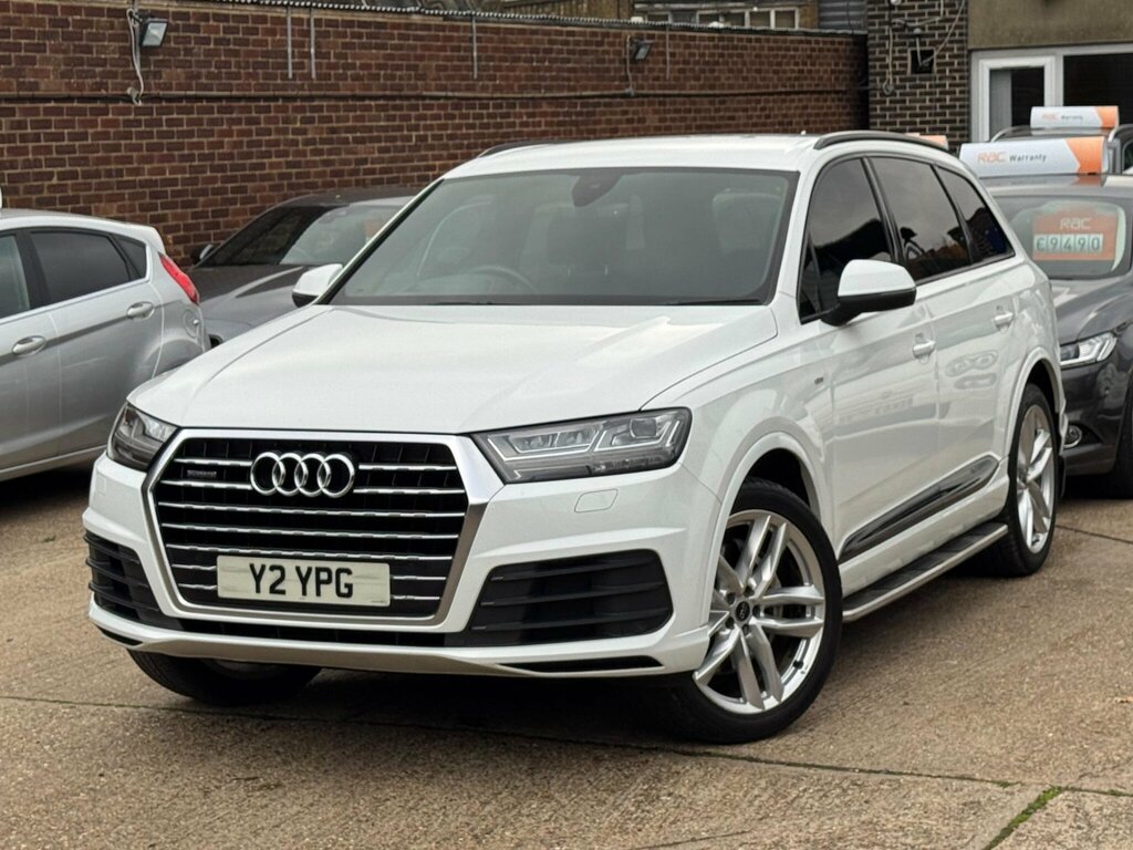 Audi Q7 3.0 Tdi V6 S Line Tiptronic Quattro Euro 6 Ss 5 Y2YPG White #5