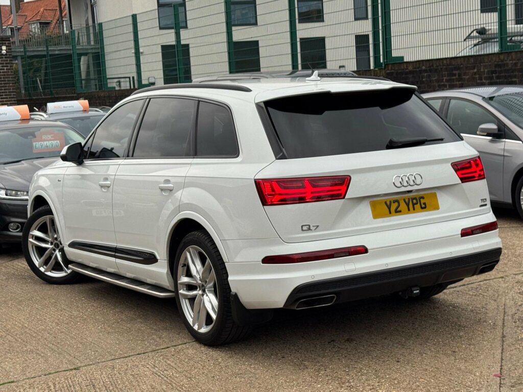 Audi Q7 3.0 Tdi V6 S Line Tiptronic Quattro Euro 6 Ss 5 Y2YPG White #6