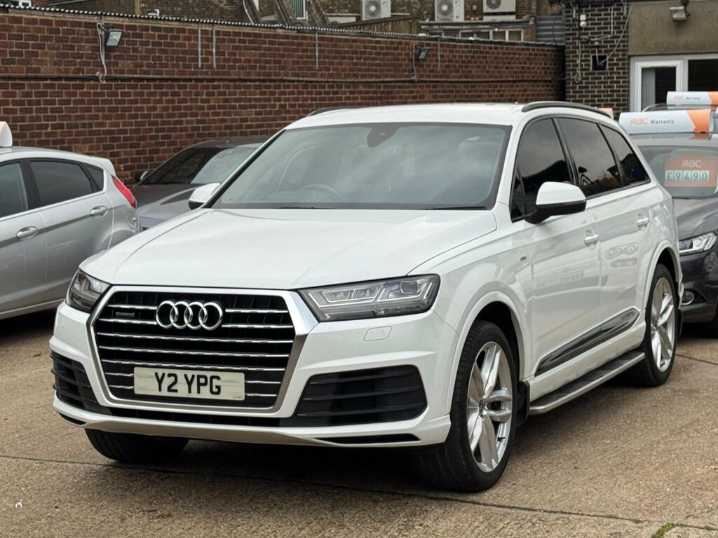 Audi Q7 3.0 Tdi V6 S Line Tiptronic Quattro Euro 6 Ss 5 Y2YPG White #4