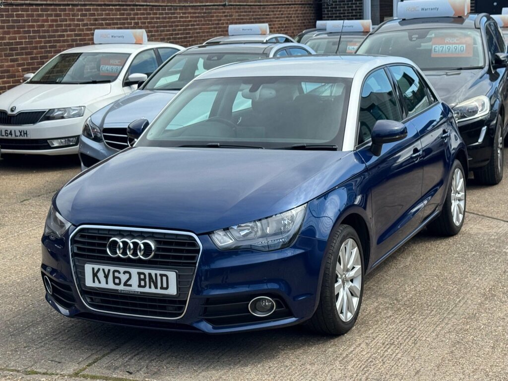 Audi A1 1.4 Tfsi Sport Sportback Euro 5 Ss KY62BND Blue #4