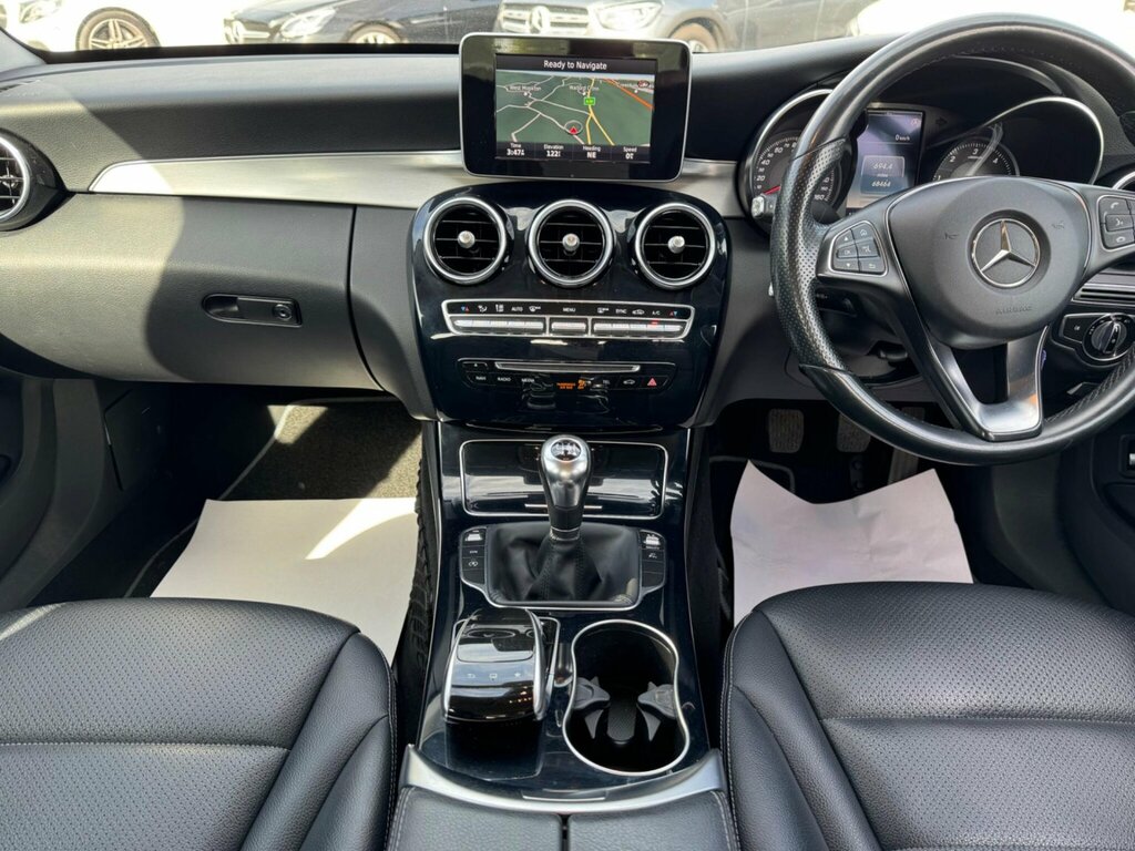 Mercedes-Benz C Class 2.1 C220 Bluetec Sport Euro 6 Ss Silver #2