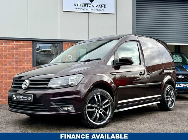 Volkswagen Caddy 2.0 Tdi C20 Highline Panel Van Dsg Swb SV70UGY Purple #2