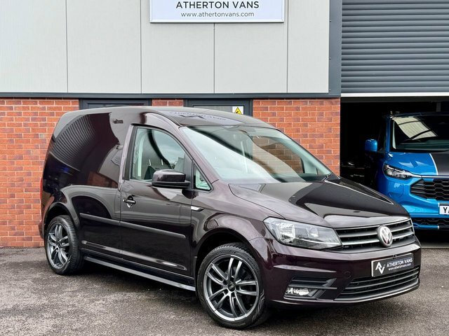 Volkswagen Caddy 2.0 Tdi C20 Highline Panel Van Dsg Swb SV70UGY Purple #4