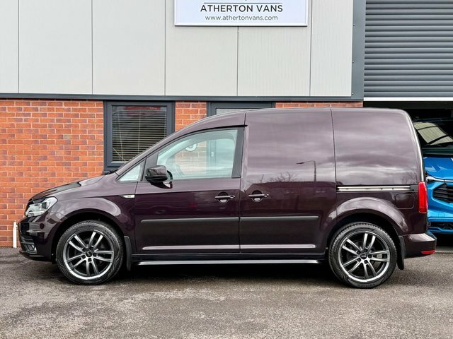 Volkswagen Caddy 2.0 Tdi C20 Highline Panel Van Dsg Swb SV70UGY Purple #3