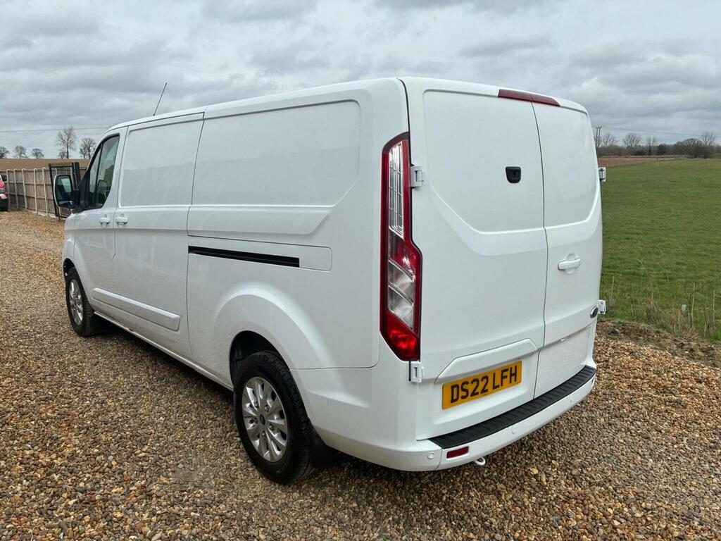 Ford Transit Custom Panel Van 2.0 300 Ecoblue Limited L2 H1 Euro 6 S DS22LFH White #4