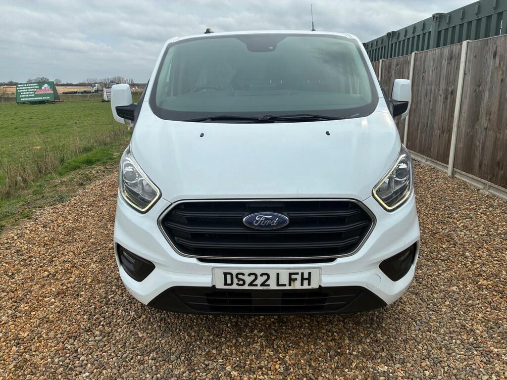 Ford Transit Custom Panel Van 2.0 300 Ecoblue Limited L2 H1 Euro 6 S DS22LFH White #2