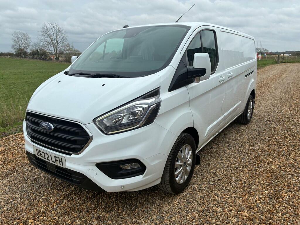 Ford Transit Custom Panel Van 2.0 300 Ecoblue Limited L2 H1 Euro 6 S DS22LFH White #3