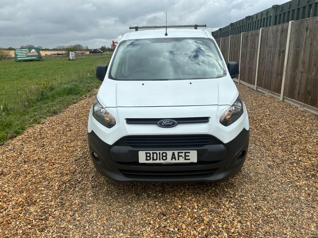Ford Transit Connect Panel Van 1.5 Tdci 240 L2 H1 201818 BD18AFE White #2