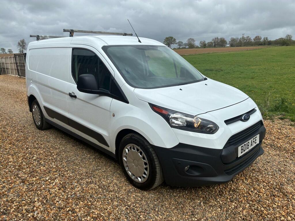 Ford Transit Connect Panel Van 1.5 Tdci 240 L2 H1 201818 BD18AFE White #4