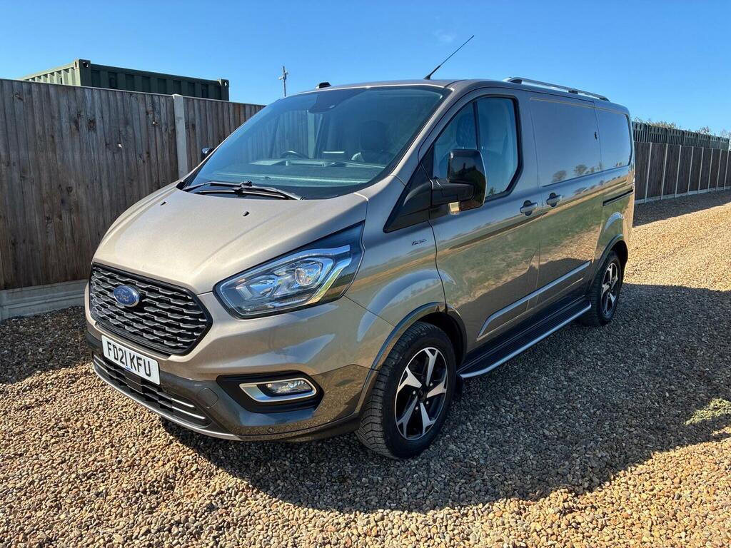 Ford Transit Custom Panel Van 2.0 300 Ecoblue Active L1 H1 Euro 6 Ss FD21KFU Silver #6