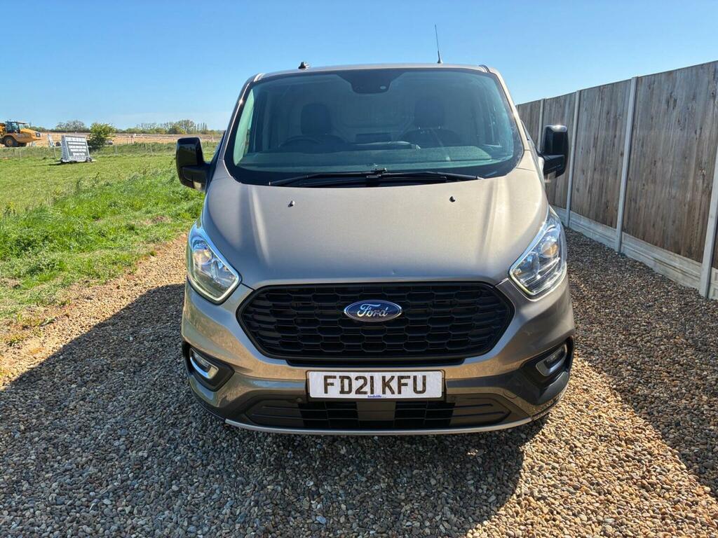 Ford Transit Custom Panel Van 2.0 300 Ecoblue Active L1 H1 Euro 6 Ss FD21KFU Silver #2