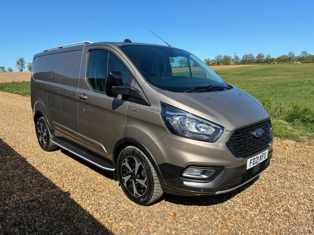 Ford Transit Custom Panel Van 2.0 300 Ecoblue Active L1 H1 Euro 6 Ss FD21KFU Silver #5