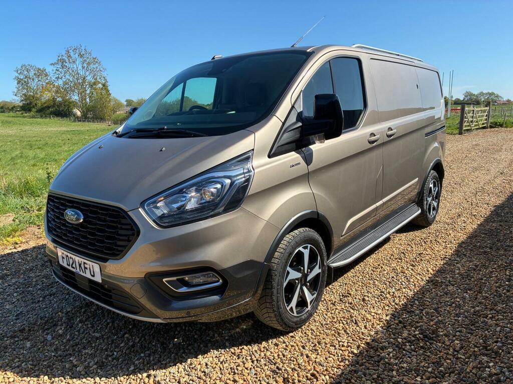 Ford Transit Custom Panel Van 2.0 300 Ecoblue Active L1 H1 Euro 6 Ss FD21KFU Silver #3