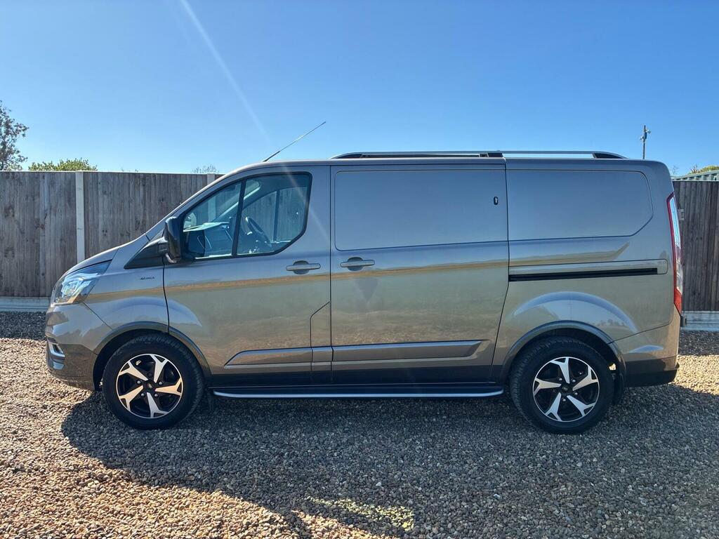 Ford Transit Custom Panel Van 2.0 300 Ecoblue Active L1 H1 Euro 6 Ss FD21KFU Silver #4