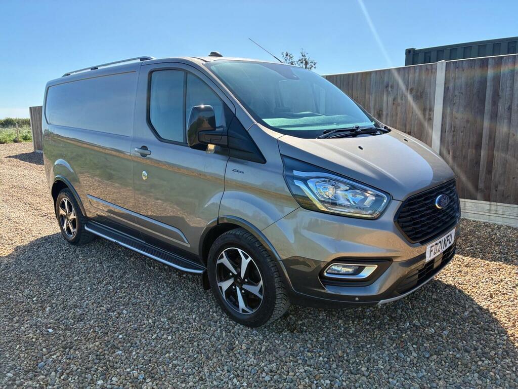 Ford Transit Custom Panel Van 2.0 300 Ecoblue Active L1 H1 Euro 6 Ss Silver