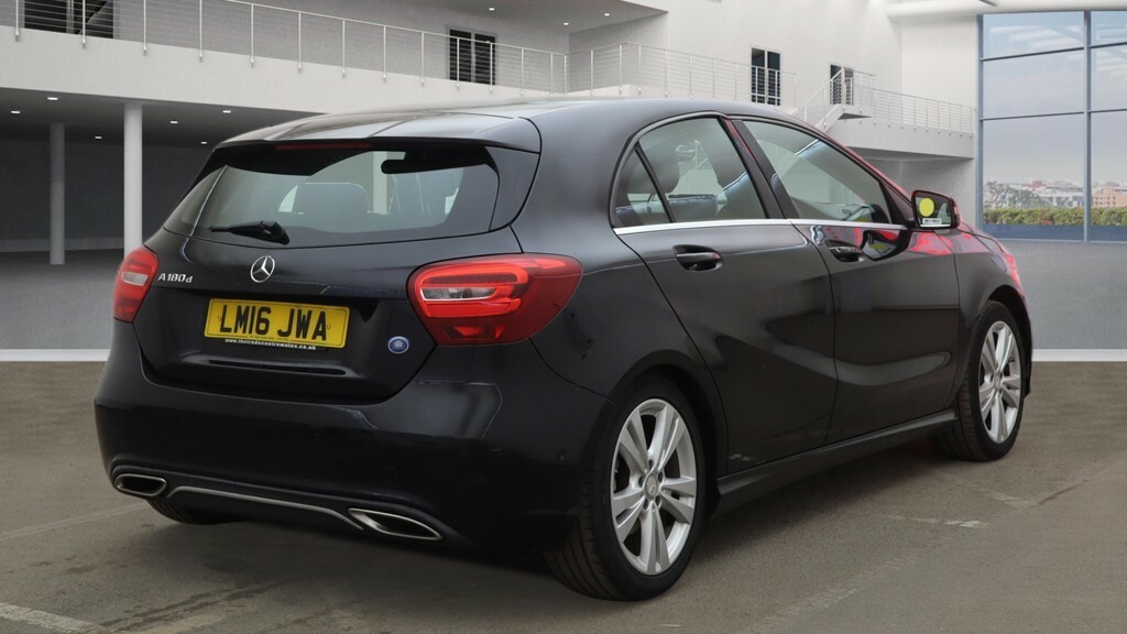 Mercedes-Benz A Class 1.5 A180d Sport LM16JWA Black #3