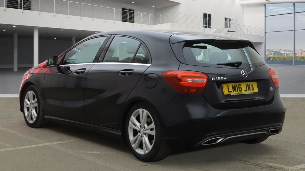 Mercedes-Benz A Class 1.5 A180d Sport LM16JWA Black #4