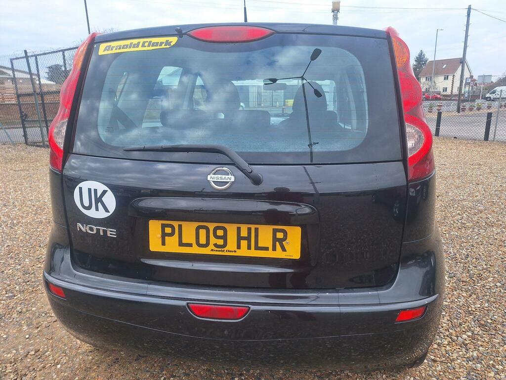 Nissan Note 1.6 16V Acenta Euro 4 PL09HLR Black #4