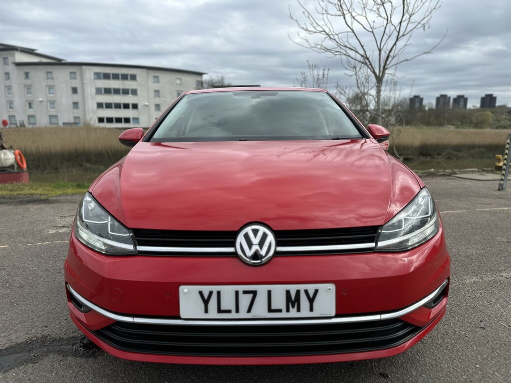 Volkswagen Golf 1.6 Tdi Bluemotion Tech Se Nav YL17LMY Red #3
