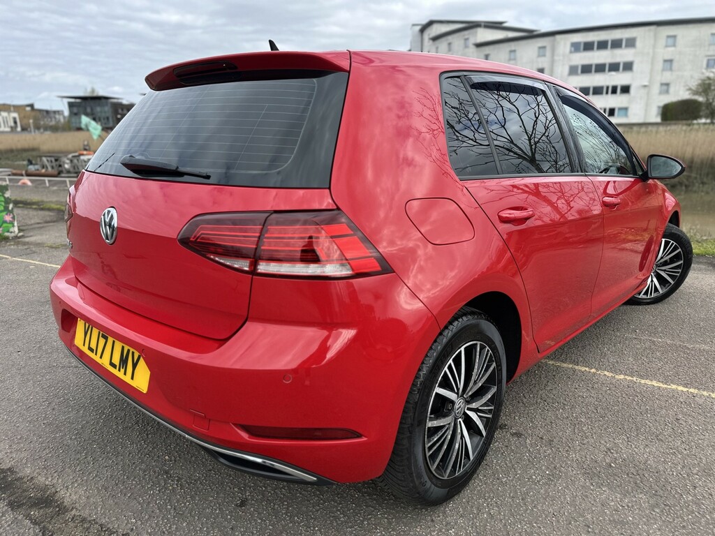 Volkswagen Golf 1.6 Tdi Bluemotion Tech Se Nav YL17LMY Red #4