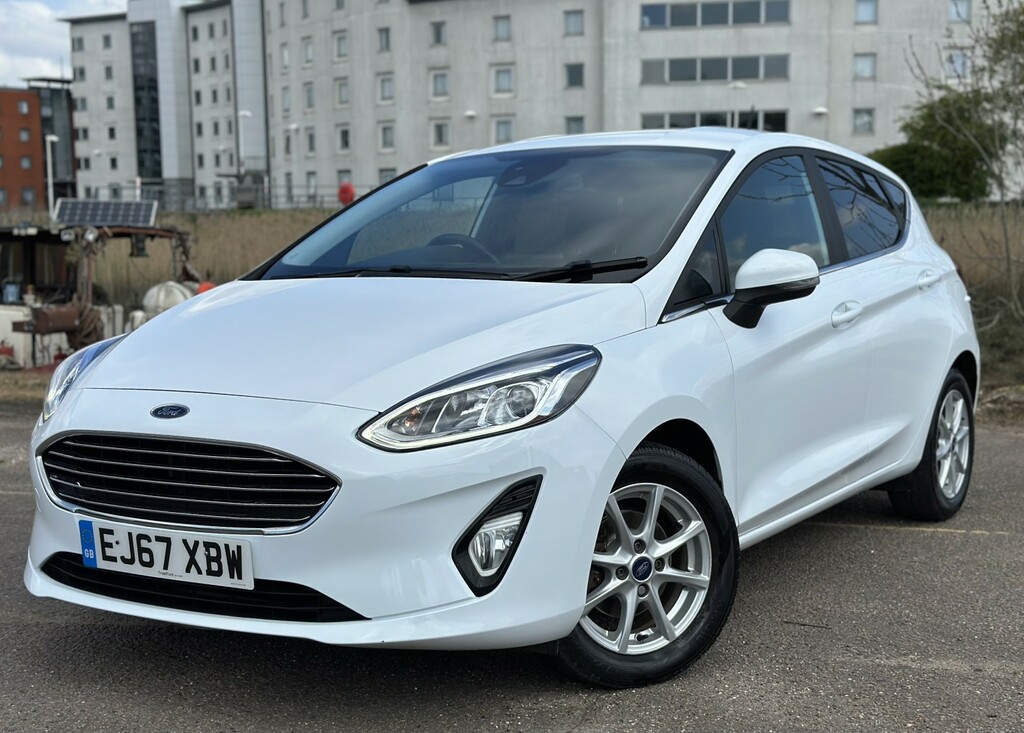 Ford Fiesta 1.1 Ti-vct Zetec EJ67XBW White #5