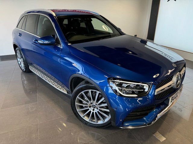 Mercedes-Benz GLC Class Glc300d Amg Line Premium BU22TNX Blue #2