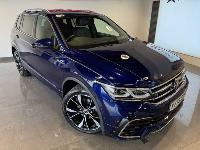 Volkswagen Tiguan Allspace Tdi R-line Suv Blue #3