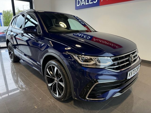Volkswagen Tiguan Allspace Tdi R-line Suv Blue #4
