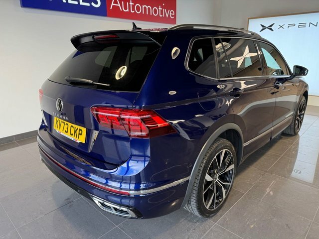 Volkswagen Tiguan Allspace Tdi R-line Suv Blue #6