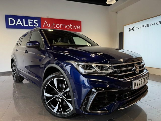 Volkswagen Tiguan Allspace Tdi R-line Suv Blue #2