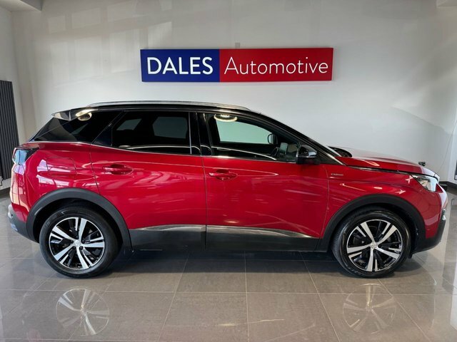 Peugeot 3008 Bluehdi Gt Line Suv KJ69GHG Red #4