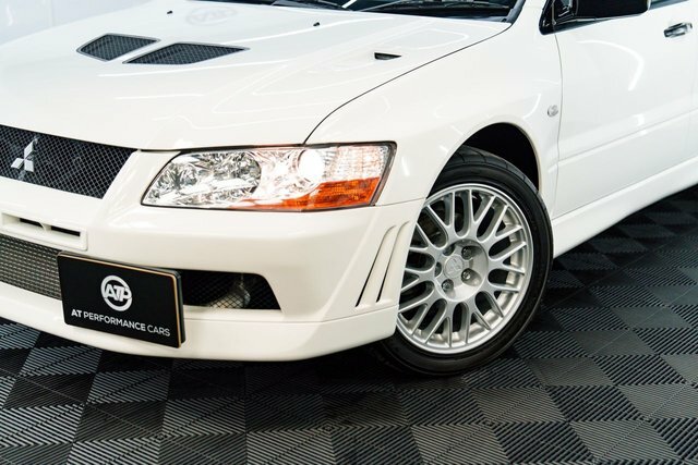Mitsubishi Lancer Rs White #4