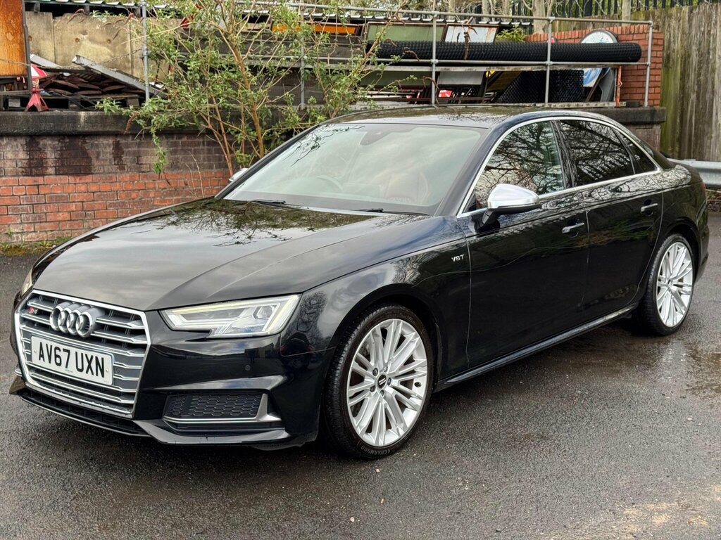 Audi S4 3.0 Tfsi V6 Tiptronic Quattro Euro 6 Ss AV67UXN Black #2