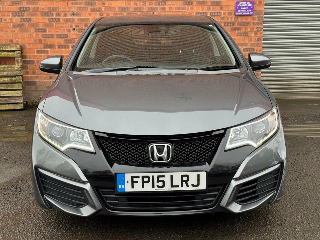Honda Civic 1.6 I-dtec S Navi Euro 5 Ss FP15LRJ Grey #3