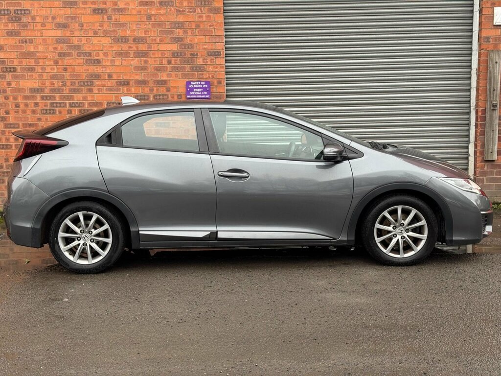 Honda Civic 1.6 I-dtec S Navi Euro 5 Ss FP15LRJ Grey #5