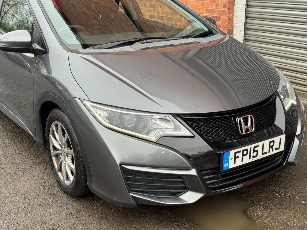 Honda Civic 1.6 I-dtec S Navi Euro 5 Ss FP15LRJ Grey #6