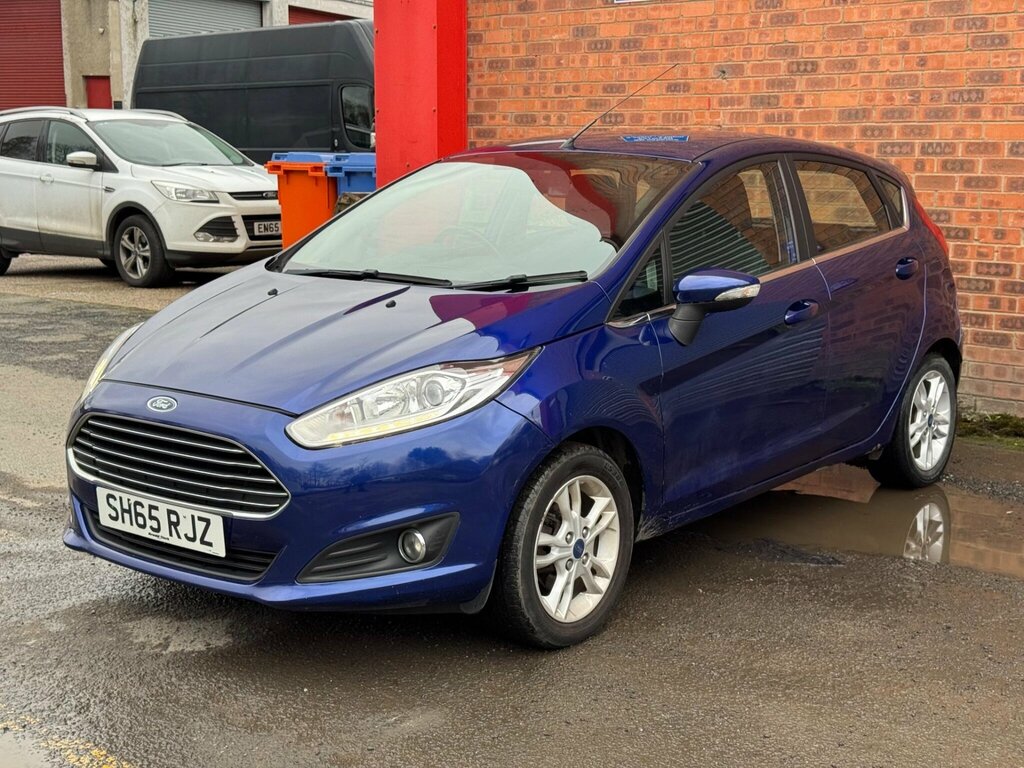 Ford Fiesta 1.25 Zetec Euro 6 SH65RJZ Blue #2
