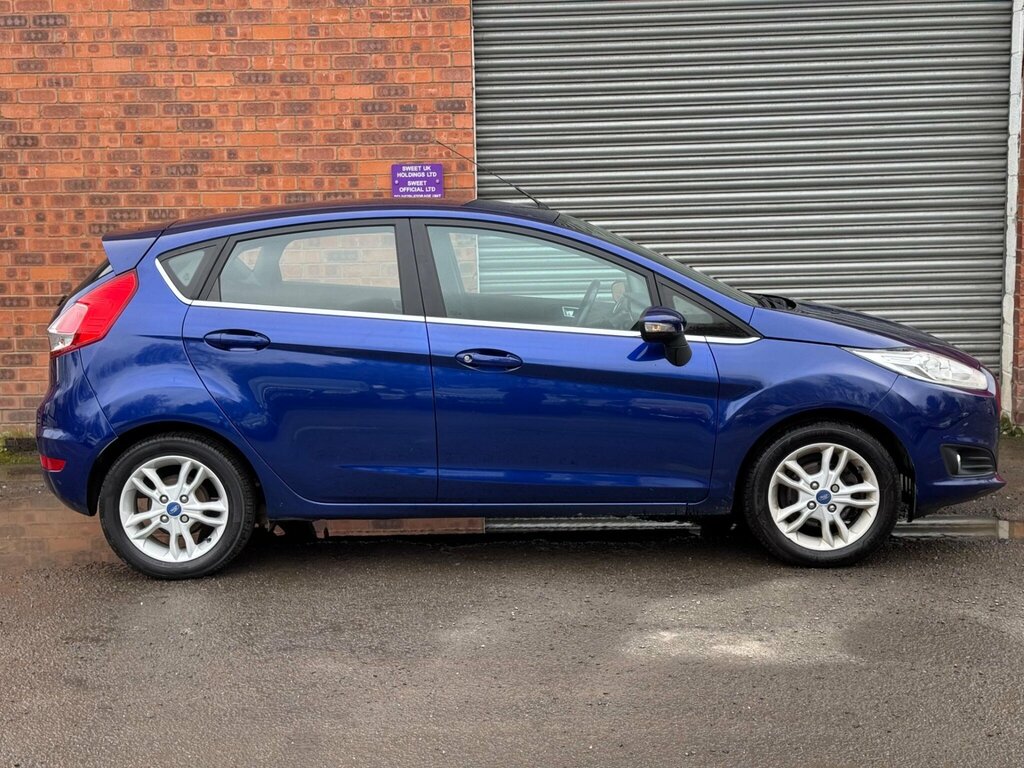 Ford Fiesta 1.25 Zetec Euro 6 SH65RJZ Blue #5