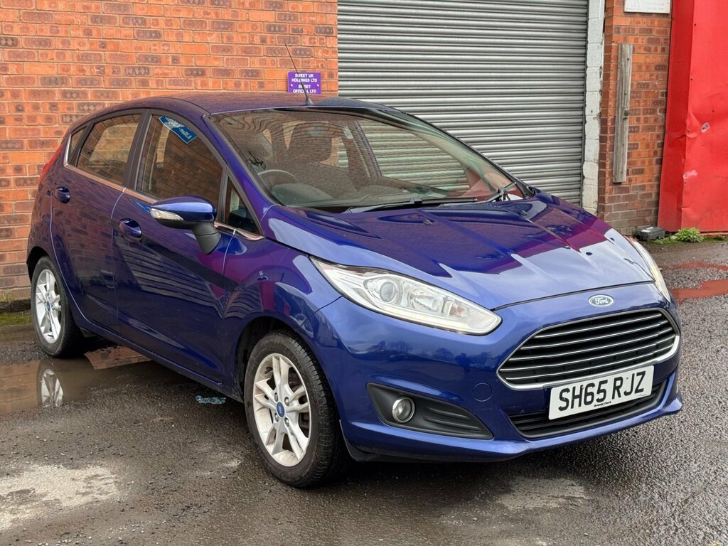 Ford Fiesta 1.25 Zetec Euro 6 SH65RJZ Blue #4